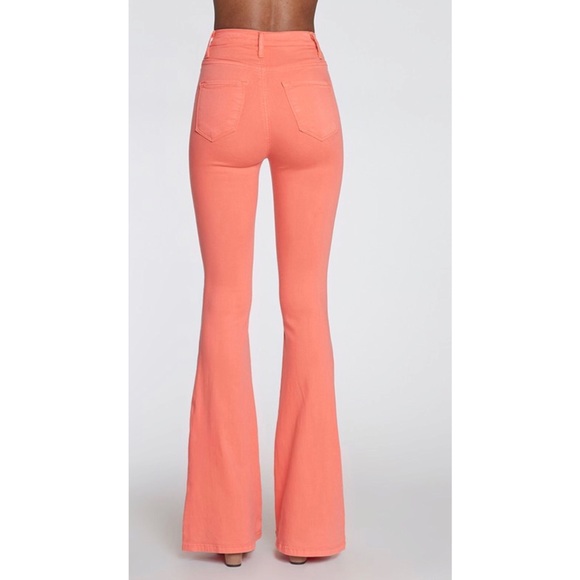 Peach Bell Bottom Pants - Picture 8 of 8